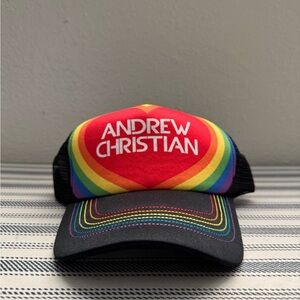 Andrew Christian Kids Multicolor Rainbow Hat